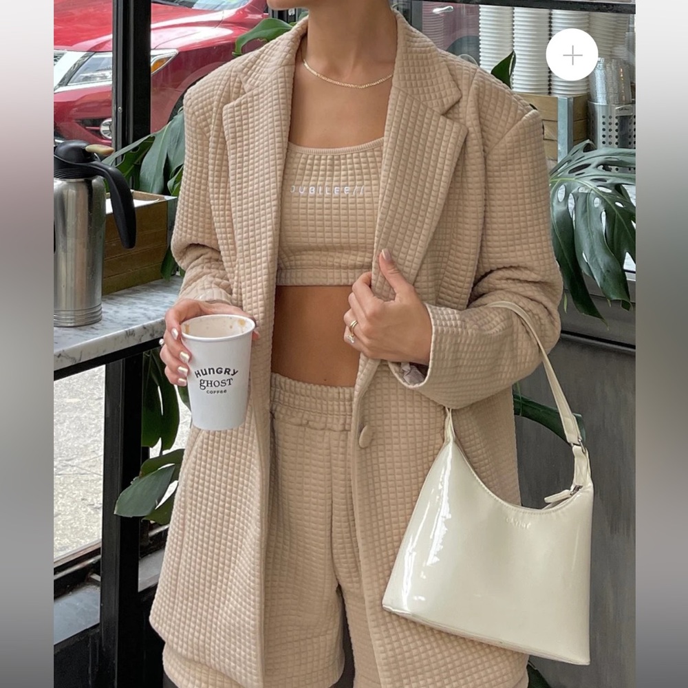 Quilted Blazer